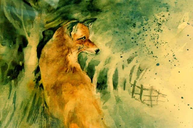 One of Carole Williams' wildlife paintings PHOTO: Tim Williams