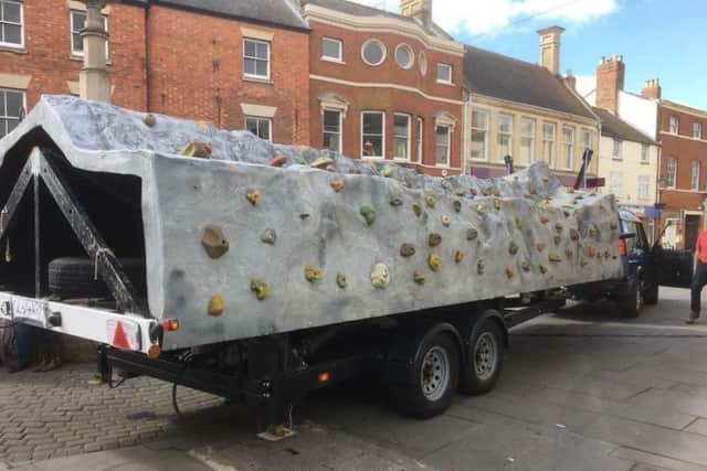 A climbing wall which was stolen from the campsite of Melton Scouts and which will cost Â£30,000 to replace EMN-180521-135224001
