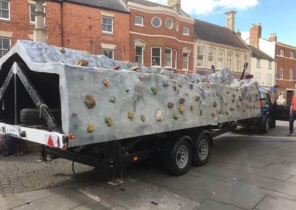 A climbing wall which was stolen from the campsite of Melton Scouts and which will cost Â£30,000 to replace EMN-180521-135224001