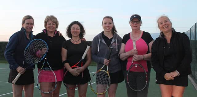 Belvoir Vale Tennis Club's ladies' first team EMN-180522-161748002