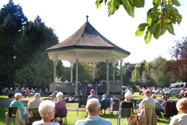 New Park bandstand PHOTO: Tim Williams
