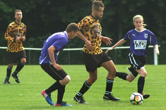 Action from this year's annual Bobby Barnard Cup match, part of a charity fundraising day in Melton EMN-180529-101539001