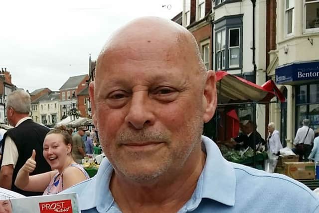 Bob White, who is planning to cycle 22 miles around Rutland Water to highlight a prostate cancer charity EMN-180529-114217001