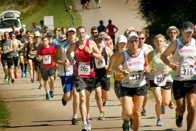 Road2Recovery runners make their way out of Eye Kettleby Lakes last year EMN-180530-102326002