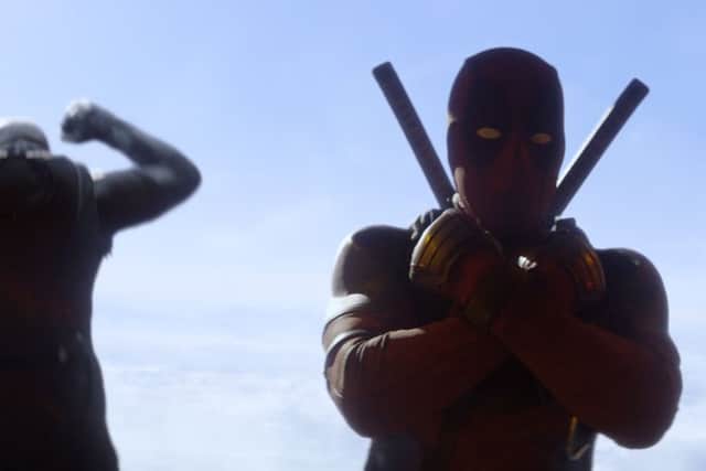 Ryan Reynolds as Deadpool PHOTO: PA Photo/Twentieth Century Fox Film Corporation