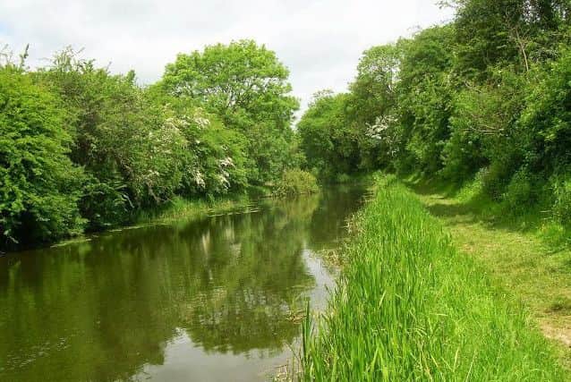 A stretch of the old Oakham Canal which is still in existence EMN-180506-135629001