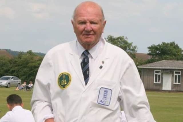 Vic umpired at well over 1,500 matches and was affectionately known as Mr Belvoir EMN-181206-180651002