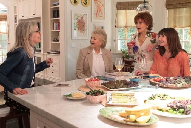 Diane Keaton as Diane, Candice Bergen as Sharon, Jane Fonda as Vivian and Mary Steenburgen as Carol PHOTO: PA Photo/Paramount Pictures/Melinda Sue Gordon