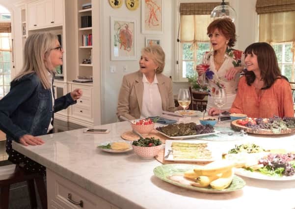 Diane Keaton as Diane, Candice Bergen as Sharon, Jane Fonda as Vivian and Mary Steenburgen as Carol PHOTO: PA Photo/Paramount Pictures/Melinda Sue Gordon