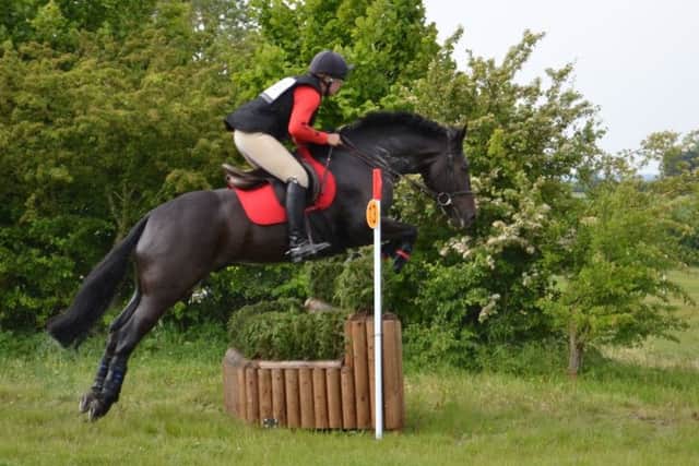 Hannah and Tinkers Boys in action at Keysoe EMN-180615-122148002