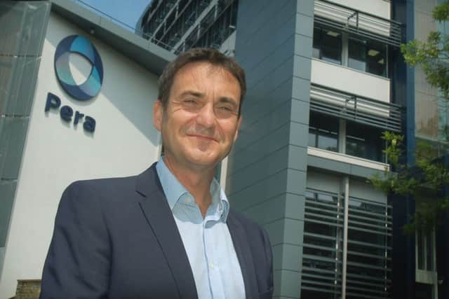 Nigel Brown, managing director of Pera.