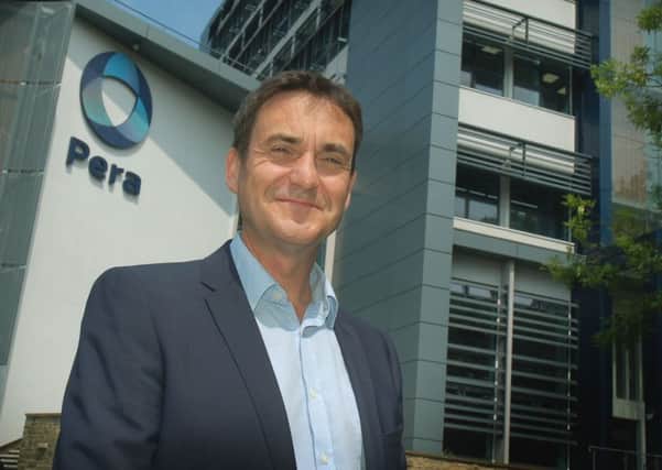 Nigel Brown, managing director of Pera.