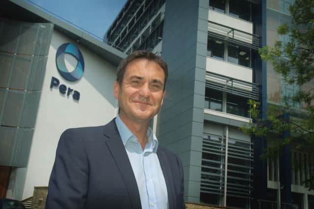 Nigel Brown, managing director of Pera.