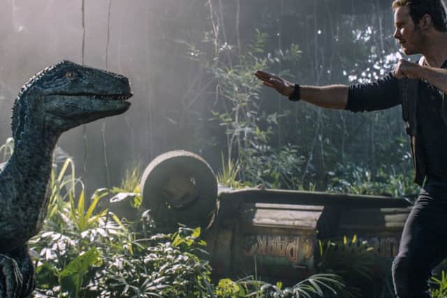 Chris Pratt as Owen Grady PHOTO: PA Photo/Universal Pictures