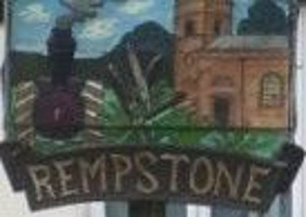 Rempstone village sign PHOTO: www.rempstonevillage.org.uk