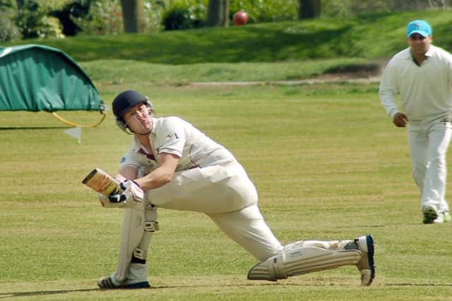 Charlie Madden's unbeaten half-century gave Egerton Park hope at Ibstock EMN-180626-110632002