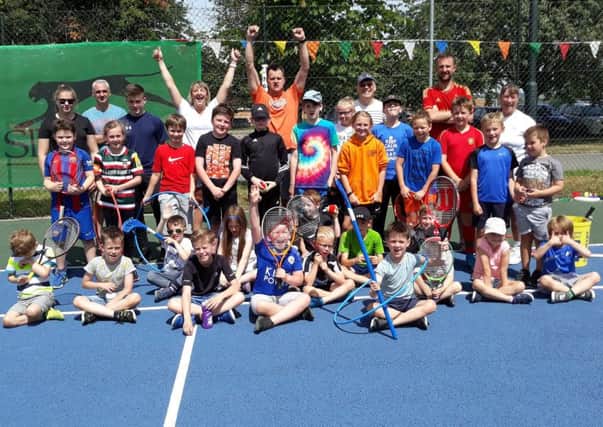 Melton Mowbray Tennis Club host a two-hour fun and games session EMN-180626-165924002