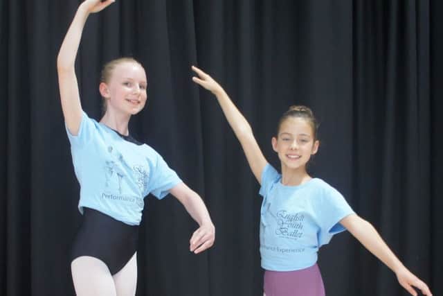 Rose Hardiman and Clara Ceney PHOTO: Ben Garner