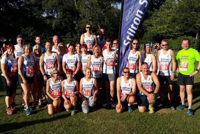 The Stilton Striders group at the Beacon Solstice EMN-180627-130714002