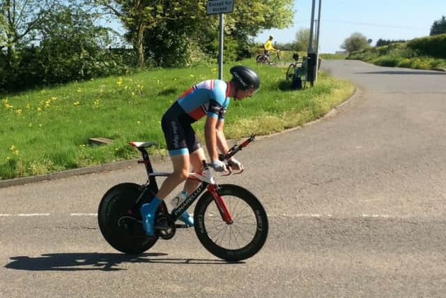 Mark Saunders posted the fastest scratch time at Ashby Pastures EMN-180307-174247002