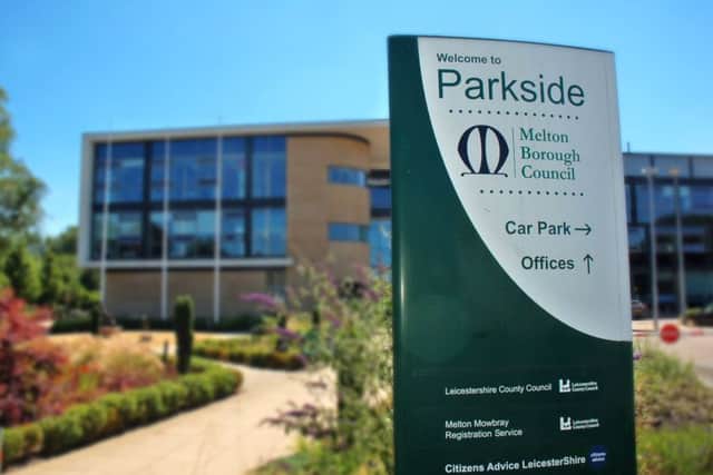 Melton Borough Council offices, on Parkside, off Burton Street, Melton EMN-180207-171656001