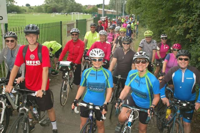 All set for the start from Melton PHOTO: Tim Williams
