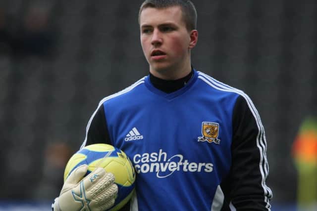 Former Hull City reserve keeper Rob Peet will play senior football in Melton for the first time next season EMN-180407-110938002