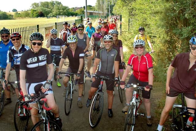 All ready for the off PHOTO: Tim Williams