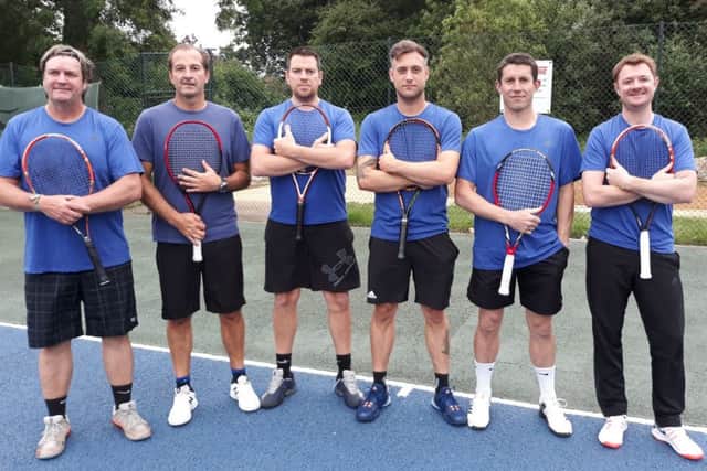 Melton Mowbray men's second team were the club's latest league champions EMN-181007-171638002