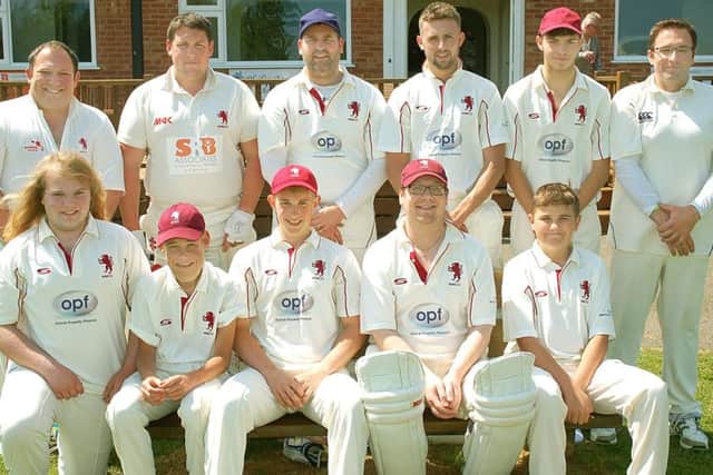 Melton Mowbray CC Second XI, from left, back - Darren Smith, Lee Freer, Adam Thompson, Mike Roberts, Harvey Stokes, Jim Eccles; front - Sam Thorpe, Callum Hull, Jamie Tew, James Culy, Max Braine. EMN-180717-105416002
