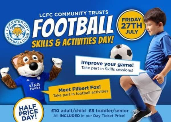 LCFC Community Football Skills and Activities Day at Twinlakes PHOTO: Supplied