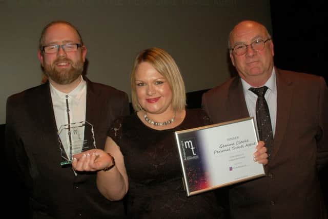 Best Independent Retailer Award sponsored by Abstract Audio was won by Gemma Clarke - The Personal Travel Agent, at the 2017 Melton Times Achievement Awards EMN-180717-160135001