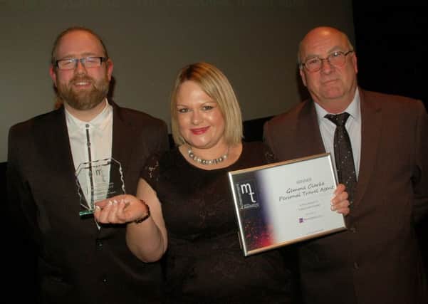 Best Independent Retailer Award sponsored by Abstract Audio was won by Gemma Clarke - The Personal Travel Agent, at the 2017 Melton Times Achievement Awards EMN-180717-160135001
