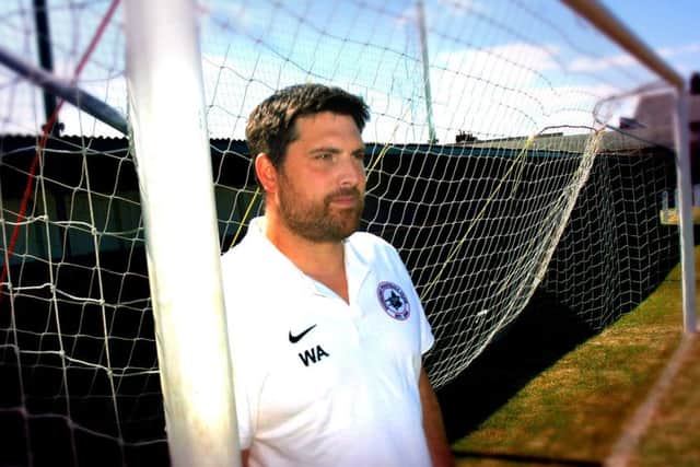 Will Andrew is determined to go as high as hard work and tactical acumen will take him in football management EMN-180724-124721002