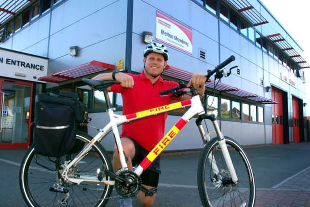 Firefighter Matthew McMullan who is leading the new FireBeat fire prevention squad EMN-180724-151825001