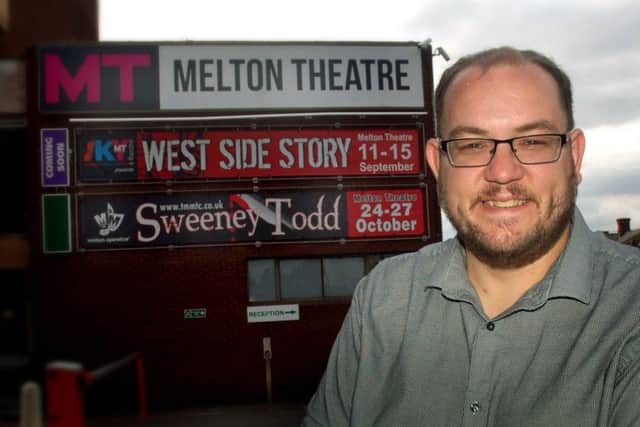 Michael Harris-Wakelam, who is leaving his post as manager at Melton Theatre after nearly seven years service EMN-180608-165222001