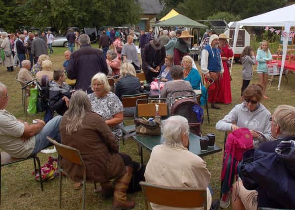 Tea and cakes at Eastwell Fete PHOTO: Tim Williams