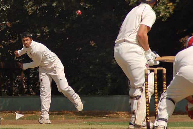 Rakiesh Seecharan was Park's wicket-taker in chief against Kirby Muxloe EMN-180814-105105002