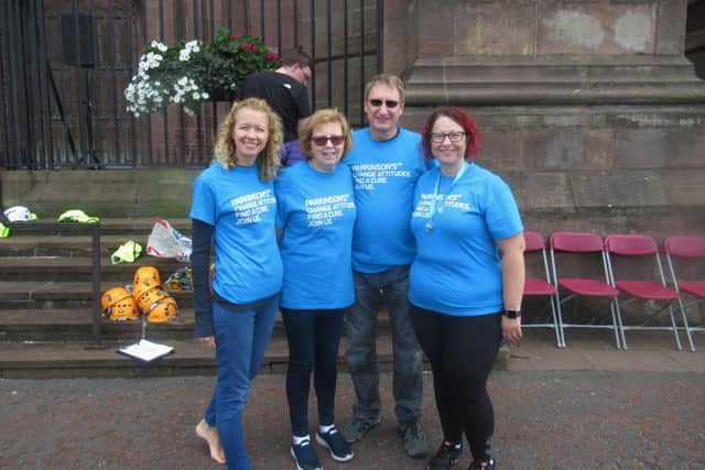 Left to right: Angela Almond, Glynis Tipper, Michael Pszenyczniak and Gina Mees PHOTO: Supplied