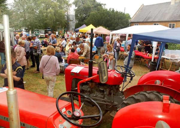 Tractors and cream teas at the Manor House PHOTO: Tim Williams