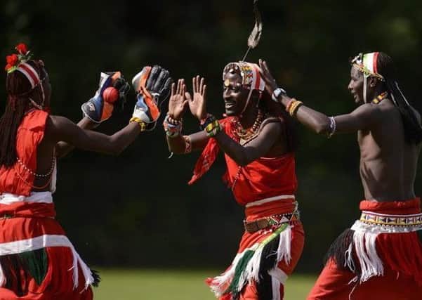 The Masaai Warriors have converted traditional skills to use on the cricket field EMN-180822-131300002