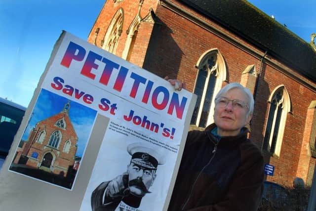 Frances Levett who has joined forces with other worshippers in a campaign to save St John the Baptist Roman Catholic Church in Melton from closure EMN-180828-122122001