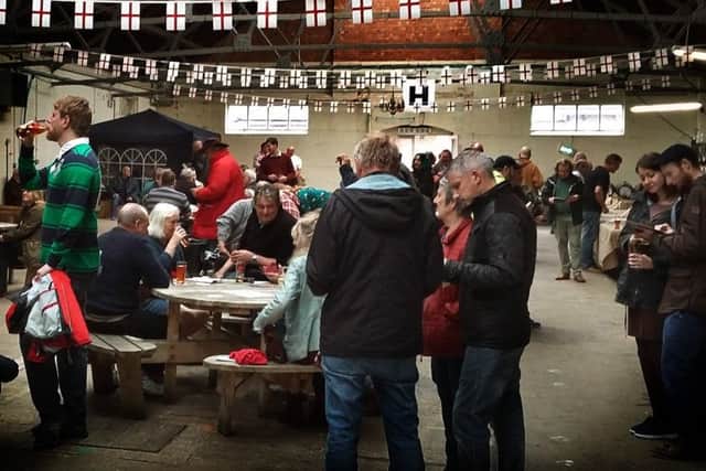 Real ale and cider fans pack out the Market Tavern PHOTO: Tim Williams
