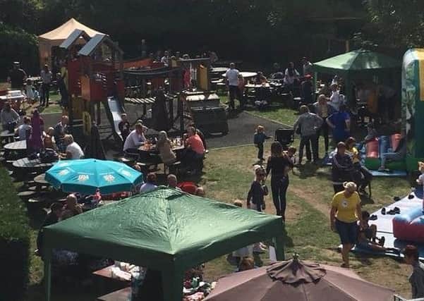 Crowds at The Welby pub's family fun day PHOTO: Supplied
