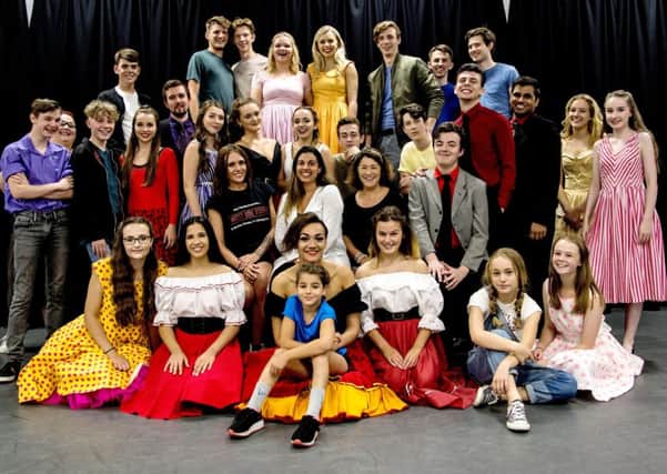 Sky Theatre's cast of West Side Story PHOTO: Supplied