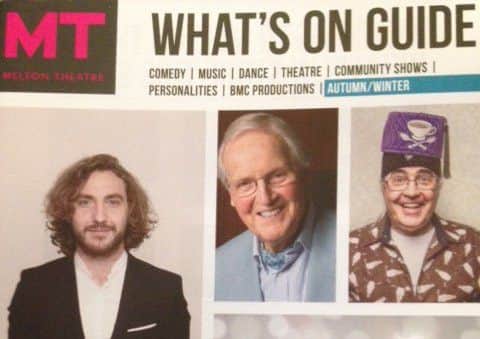Grab your copy of Melton Theatre's What's On Guide Autumn/Winter 2018 PHOTO: Supplied