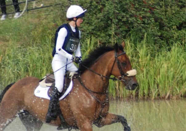 Willa and Chance Remark jumped clear in Burghley's teak tough cross country test EMN-180509-124753002