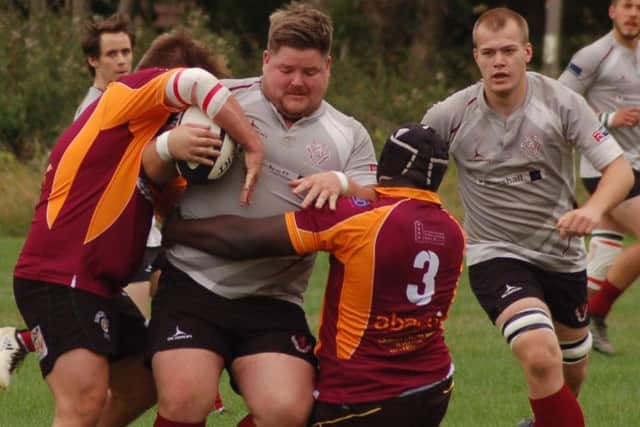 KIeran Stone in action for Melton. Photo: Tim Williams.