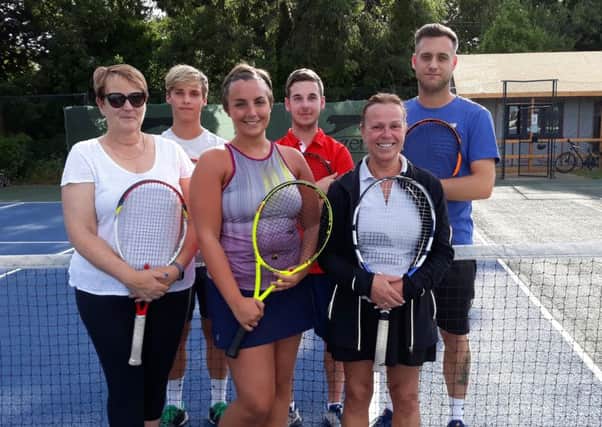 Ending on a high note! Melton Mowbray Tennis Clubs third team finished their season with a win
