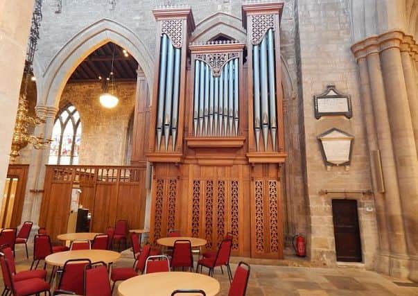 The newly rebuilt Sir Malcolm Sargent Memorial Organ at St Mary's Church, Melton PHOTO: Supplied